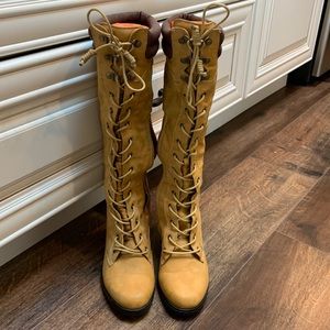 AU Underground knee length boots, size 9